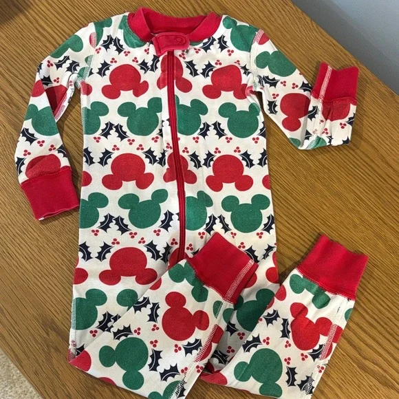 Disney Mickey Hanna Andersson Organic Cotton Pajamas - Picture 1 of 5